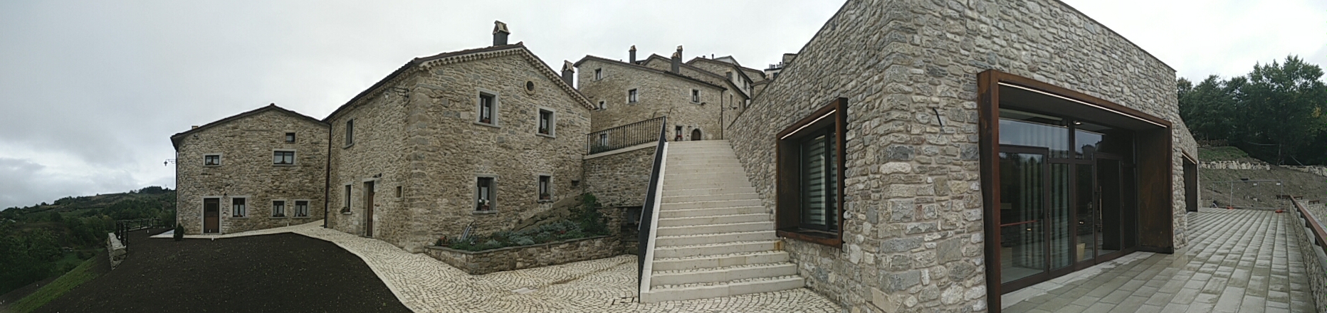 Borgo Tufi, panoramic view