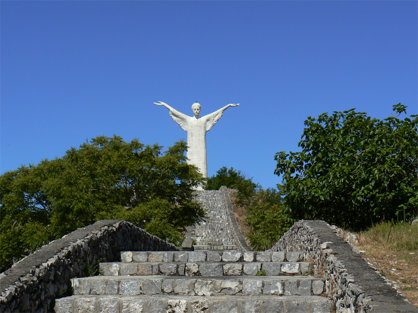 Stairway to Christ the Redeemer. Pic by Flickr User mozzercork