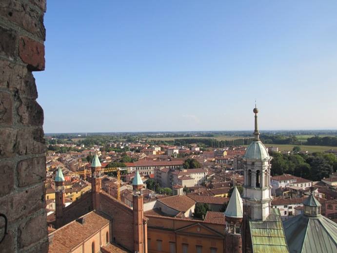 Torrazzo of Cremona - view from the tower