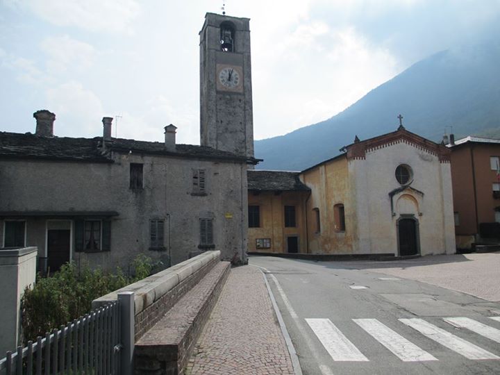 Cosio Valtellino - Church of Saint Martin - the center of the village