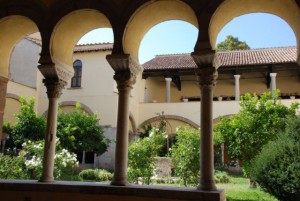 Benevento, Colonnade of Santa Sofia