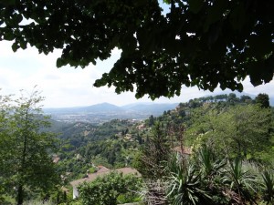 The view from San Vigilio hill