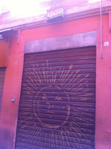 Osteria del Sole: shutter