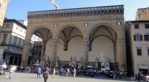 Loggia Italiana on Signoria square