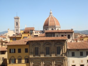 Great view from Palazzo Vecchio terrace