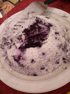 Ricotta with bilberry (Vincent Van Valen)