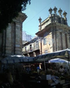 Market scene