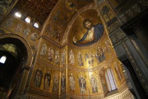 Monreale, inside the church