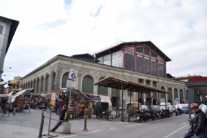 Mercato Centrale - entrance to the large 2-story market