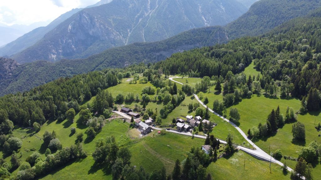 Aosta Valley: St Marcel Valley view