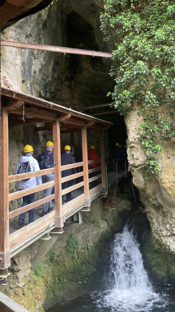 Stiffe Caves, the natural entrance 